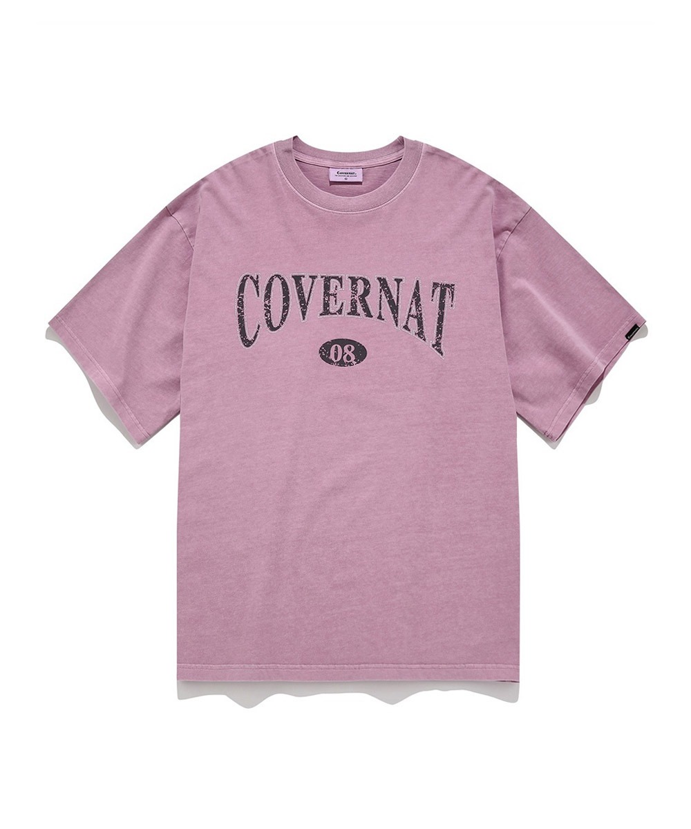 피그먼트 아치 브릿지 티셔츠 핑크